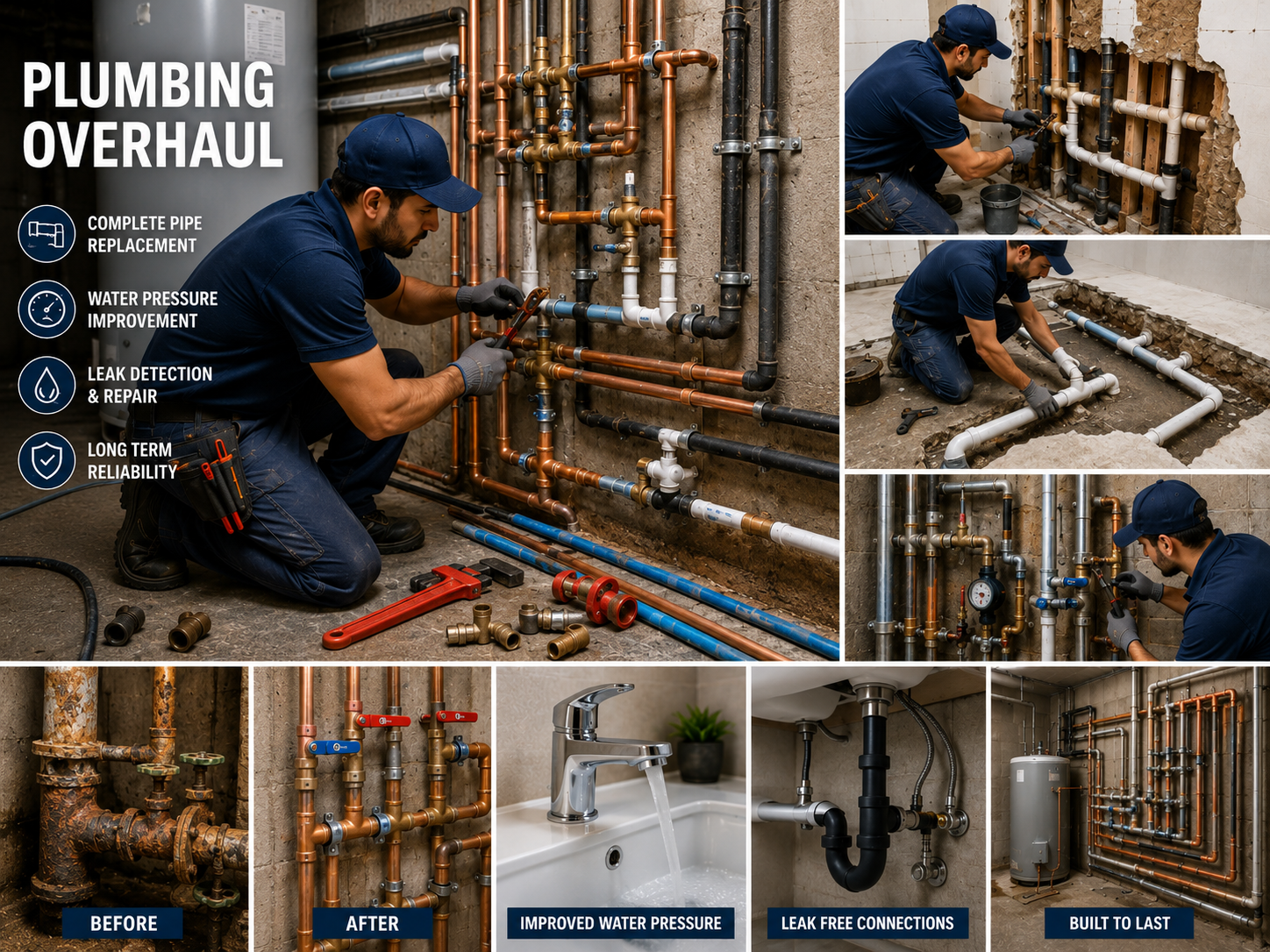 Plumbing Overhaul